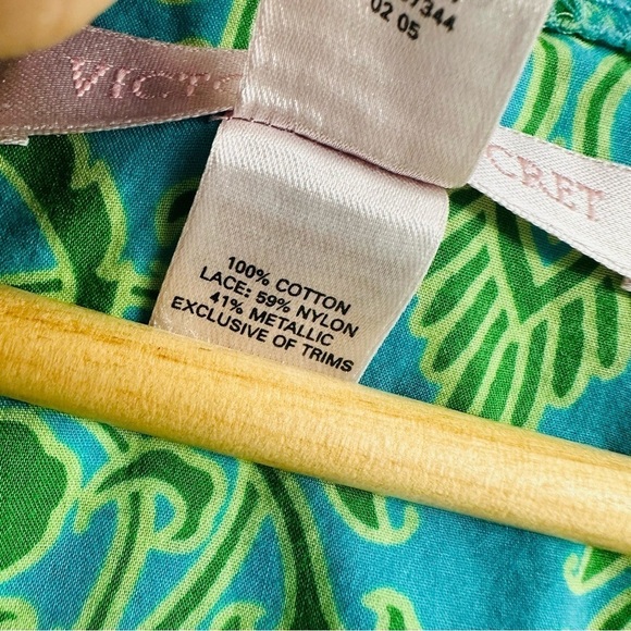 Victoria’s Secret Coverup Mini Dress Boho Summer Tropical Beach Vacation Small - Picture 6 of 7